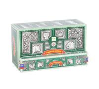 Satya Sacred Sutra Incense Sticks 15g (15 Sticks) Box of 12 Packs = 180 Sticks | Indian Aromatic Set