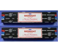 Satya Sai Baba Midnight Incense Sticks 15g 2 Packs *PRICE INC P&P* by Nag Champa