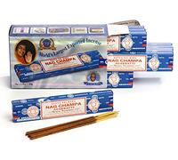 Satya Sai Baba Nag Champa Agarbathi, 15g X 12 Packets