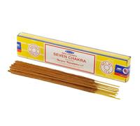 Satya Sai Baba Nag Champa Seven. Chakra Incense Sticks Agarbatti | Export Quality