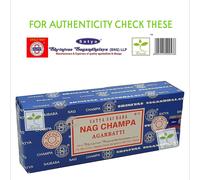 Satya Sai Baba Satya Nag Champa Incense Sticks 250 Grams Worlds's Largest Exported Incense Stick