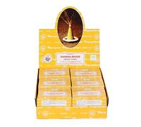 Satya Sandalwood Incense Dhoop Cones 12 Cones = 12 Packs