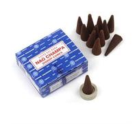 Satya Satya Nag Champa Incense Cones 15g Pack.