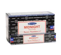 Satya Satya Sai Baba Midnight Nag Champa Incense Sticks (15 sticks)