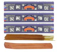 Satya, SUPERHIT, Nag Champa, Incense Sticks, 3 Packs, Agarbatti