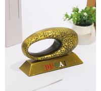 SATYAM KRAFT 1 Pcs Dubai World Famous Building The Museum of The Future Antique Vintage Statue for Gifting,Room,Office, Decorative Showpeice for Home, Desk Decor, Table Stand (5 cm)