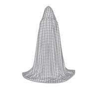 satyuw Animal Rhino Print Carnivals Hooded Cloak Cosplay Unisex Costume For Wizard Gothic Events Wear Cape