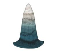 satyuw Within The Tides Print Carnivals Hooded Cloak Cosplay Unisex Costume For Wizard Gothic Events Wear Cape