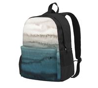satyuw Within The Tides Print Large Capacity Unisex Travel Bag For Hiking Commuting Camping Lightweight Daypack