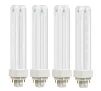 SATZOL 2700K PLC-18W 827 Compact Fluorescent Bulb 4 Pin Replacement for Sylvania 20683 & Philips 38329-9 - PL-C 18W/827/4P/ALTO, GE97594 & Satco S6734 (Warm White 2700K)