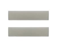 SAUANMNKTP 2 Pcs Soft And Comfortable Car Seat Belt Cushions Suitable For Vehicle Use Front Bumper Grille(Grey)