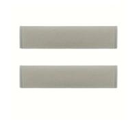 SAUANMNKTP 2 Pcs Soft And Comfortable Car Seat Belt Cushions Suitable For Vehicle Use Front Bumper Grille(Grey 2pcs)