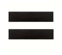 SAUANMNKTP 2 Pcs Soft And Comfortable Car Seat Belt Cushions Suitable For Vehicle Use Front Bumper Grille(Black 2pcs)