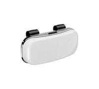 SAUANMNKTP Aout Sun Visor Case Clip For Prelude For Insight For Odyssey For Vezel 5th City Car Visor Glasses Box Auto Sunglasses Storage Car Glasses Cases(1Pcs -White)