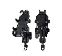 SAUANMNKTP Bike Phone Mount Motorcycle Bike Phone Holder W/Shock Absorbe Handlebar Fork Stem Mount GPS Clip For 4.7-7.1 Inch Shockproof Mobile Stand Bicycle Phone Holder(Rearview Mirror)