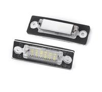 SAUANMNKTP Car Number Plate Light For Skoda Super 1 2002 2003 2004 2005 2006 2007 2008 2Pcs LED License Number Plate Light With 18 LEDs 12V