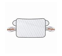 SAUANMNKTP Ice Protection Cover Snow Covers For Car Windshield Winter Front Window Thickened Protector Anti Ice Cover With Dash Cam Hole Prevent Ice Sun Shade(L)