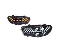 SAUANMNKTP LED Headlamp Assembly Turn Signal For VW For Scirocco RS 2009 2010 2011 2012 2013 2014 2015-2017 LED Headlight Assembly Upgrade Projector Lens Kit(LHD - 1 Pair,Xenon)