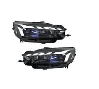 SAUANMNKTP LED Headlights For A5 S5 F53 F57 F5E 2017-2021 Car Front Lamp Assembly Upgrade 2024 Design LED Auto Projector Lens Headlights Accessories Headlamps Assembly(For Original Xenon)