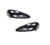 SAUANMNKTP LED Headlights For Cayenne 2011-2018 Auto Headlight Assembly Led Car Front Lamps Upgrade 2021 Configure Design Matrix Accessories Headlamps Assembly(For 2015-2018)