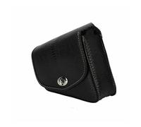 SAUANMNKTP Motorbike Saddle Bags for Sportster for XL883 for 1200 Left Right Black Saddlebag Motorbike Accessories Motorcycle PU Leather Luggage Side Saddle Bag Motor Pannier Bag(Left)