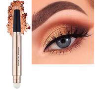 SAUBZEAN Champagne Eyeshadow Stick Makeup Highlighter Matte Cream Eyeshadow Waterproof Hypoallergenic Long Life Foundation Palette Gloss Pen Eyeliner C