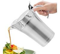Sauce Boat Serving Can - 750ml Cream Serving Jug - Double Insulated Sauce Jug - For Thanksgiving And Christmas And Farm And Steak And Turkey And Buffet And Apartment And Restaurant And Kitchen