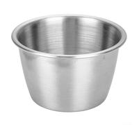 Sauce Cup, Stainless Steel, Multifunctional, Easy to Clean, Space saving, 70ml, Silver