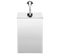 Sauce Dispenser Stainless Steel 3.5 L with Drip-Free Spout, Refillable and Dosing Bottle for Ketchup, Mustard, Mayo, Dressing, Syrup, Marinade, Ideal for Barbecue, Kitchen, Buffet, Catering