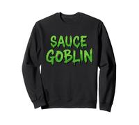 Sauce Goblin Costume For BBQ Chef Cooking Sriracha Hot Sauce Sweatshirt