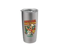 Sauce Label Daddition Master of the Flame Funny BBQ Stainless Steel Insulated Tumbler