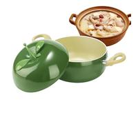 Sauce Pan With Lid,Vegetable and Fruit Shaped Pot | For Stew With Lid,For Use On Cooking Stove And Induction Hob, For Boiling Soup And Milk, For Cooking, Frying And
