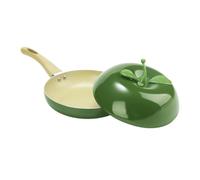 Sauce Pot with Lid Fruit Shape Design, Practical, Non-stick | Induction Compatible Saucepan and Frying Pan for Pasta, Soup, Spaghetti, Canned Food, Boil, Simmer