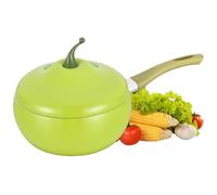 Sauce Pot with Lid, Frying Pan with Lid - Fruit Induction Cooking Pot - Non-Stick Induction Pan, Multipurpose Stove Cookware for Pasta, Soup, Spaghetti