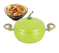 Sauce Pot with Lid, Frying Pan with Lid - Thick Bottom Fruit Party - Non-Stick Induction Tray, Multipurpose Stove Cookware for Pasta, Soup, Spaghetti