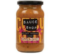 Sauce Shop | Golden Coconut Simmer Sauce | Indian Cooking Sauce | Vegan-Friendly | 360g