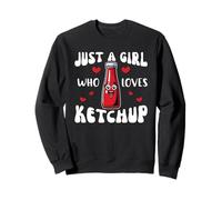 Sauce To Eat Kawaii Ketchup Lover Sweatshirt