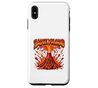 Sauce Volcano Spicy Eruption Chili Design Case for iPhone XS Max