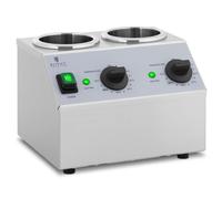 Sauce Warmer 2 x 1 L Top Panel Royal Catering - Sauce Dispensers by Silver