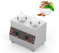 Sauce Warmer with Mechanical Temperature Control, 2 Heating Methods, 650-2600ml Capacity for Keeping Sauces Warm