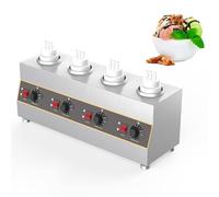 Sauce Warmer with Mechanical Temperature Control, 2 Heating Methods, 650-2600ml Capacity for Keeping Sauces Warm