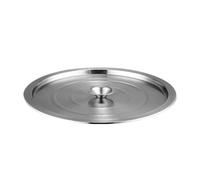 Saucepan Lid, Pan Lid, Cookware Lids 2Pcs 20-40cm Stainless Steel Pot Lids Universal Cookware Lid Reusable Frying Pan Metal Bowl Cover Restaurant Kitchenware(30cm)