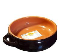 Saucepan Low Fire In Terracotta of colì Line Bruna 25 cm Diameter for sauces Soups minestroni