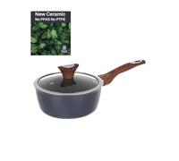 Saucepan with one handle 20 cm with lid ottanio New Ceramic