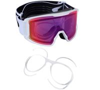 Saucer Insert Clip-On | Rx Optical Insert for Oakley Flight Deck L OO7050 | OO7064 | OO7104 | OO7105 Ski Goggles - Clear