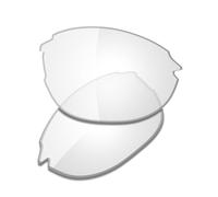 Saucer Premium Replacement Lenses Compatible with Smith Parallel 2 71mm Sunglasses High Defense - HD Clear