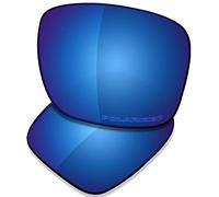 Saucer Premium Replacement Lenses Compatible with Wiley X Nash Sunglasses High Defense - Midnight Blue Polarized