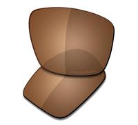 Saucer Premium Replacement Lenses for Oakley Cables OO9129 Sunglasses High Defense - Amber Brown Polarized