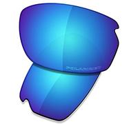Saucer Premium Replacement Lenses for Oakley Carbon Shift OO9302 Sunglasses High Defense - Glacier Blue Polarized