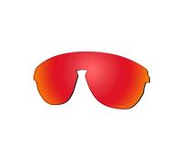 Saucer Premium Replacement Lenses for Oakley Corridor OO9248A 42mm Sunglasses High Defense - Fire Red Polarized